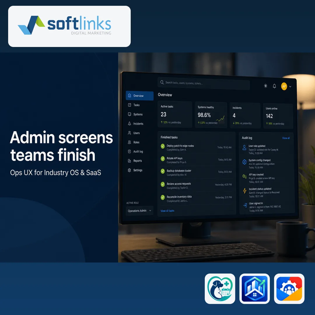 Admin screens your team will actually finish using