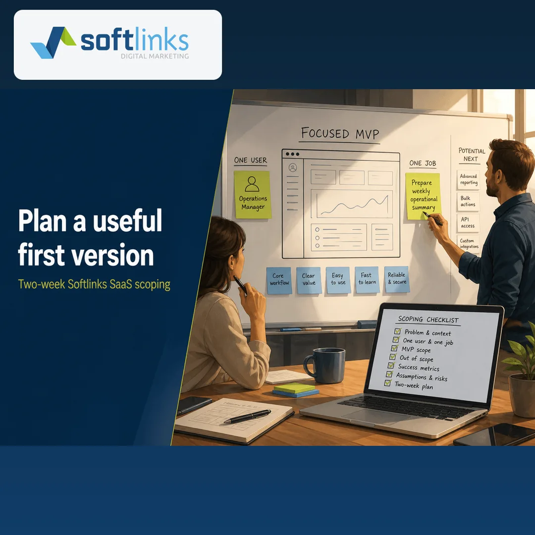 How we plan a useful first software version in two weeks