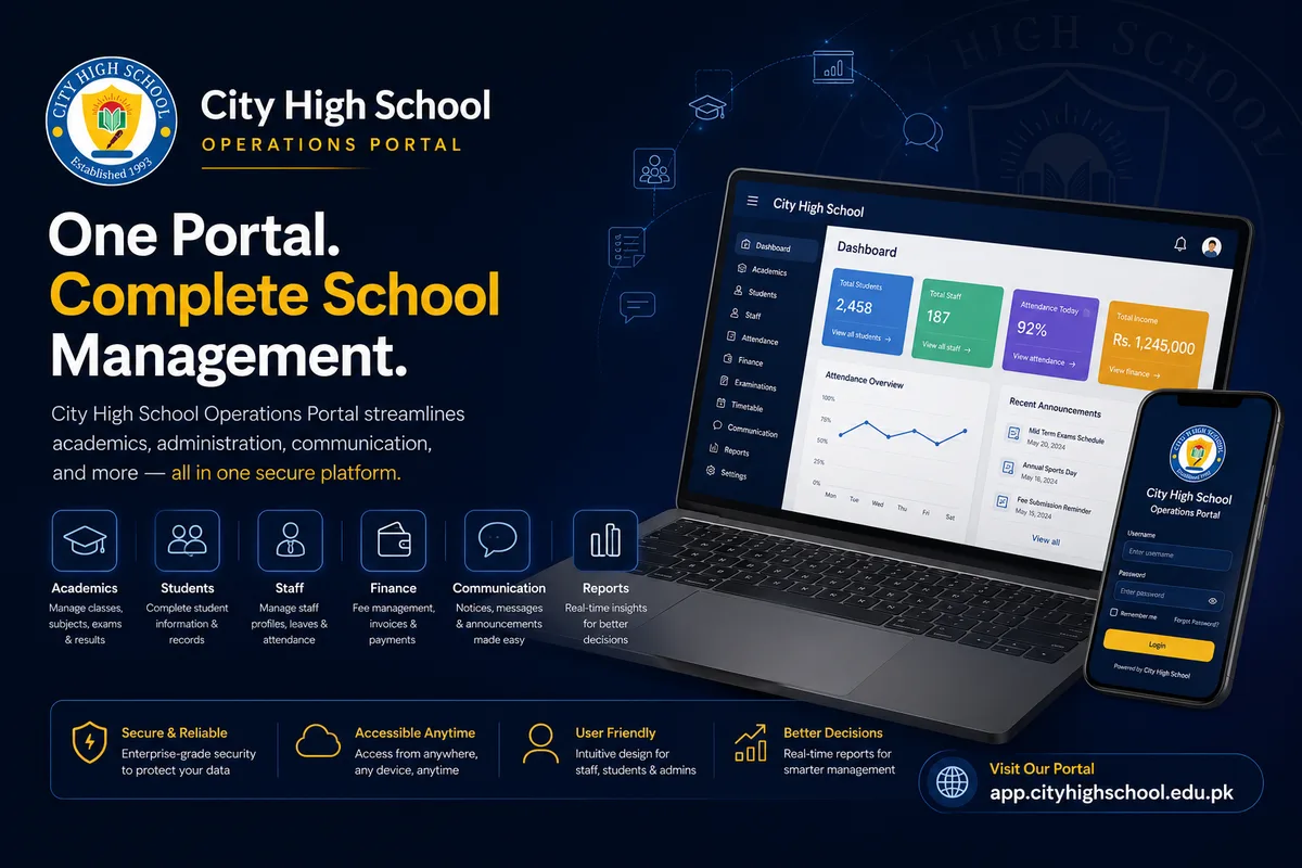 CHS Operations Portal preview